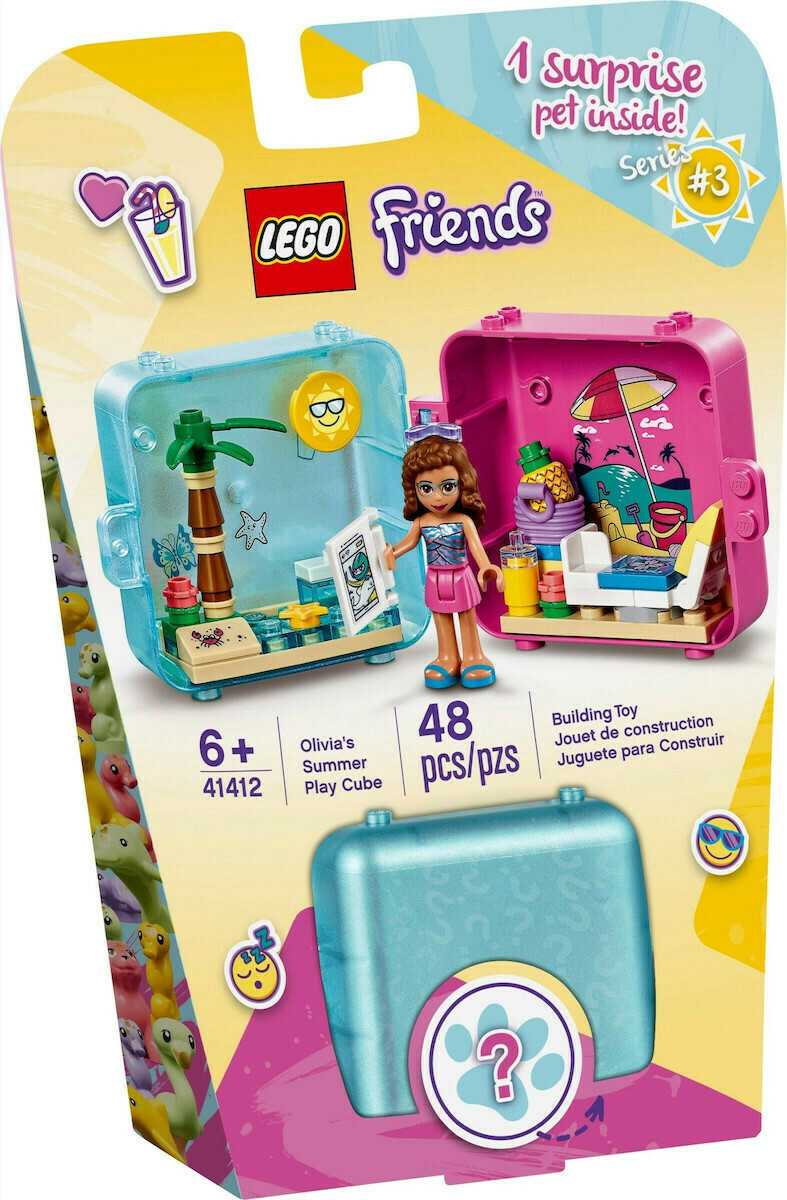 Lego Friends: Olivia's Summer Play Cube για 6+ ετών