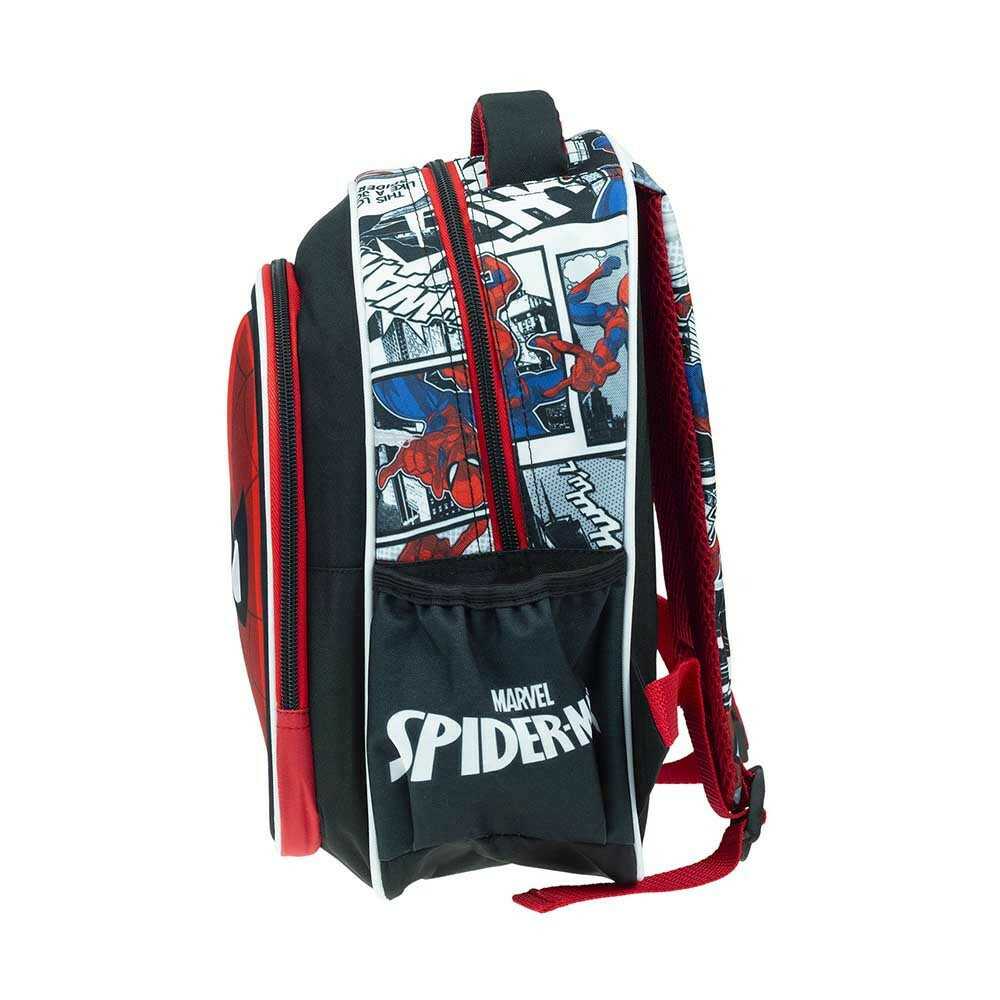 Gim Spiderman Σχολική Τσάντα Πλάτης Νηπιαγωγείου σε Κόκκινο χρώμα - Image 2