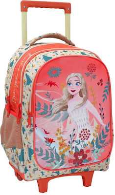 Must Frozen 2 Σχολική Τσάντα Τρόλεϊ Δημοτικού σε Ροζ χρώμα (000563542)