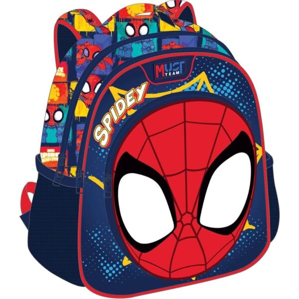 Σχολική Τσάντα Πλάτης Νηπίου Spidey And His Amazing Friends Comic Must Team 2 Θήκες (000508506)