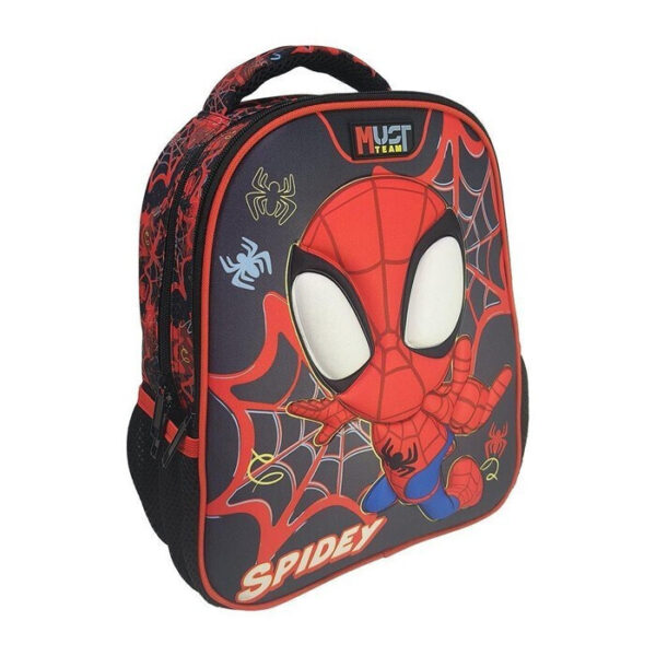 Spidey & Friends Σχολική Τσάντα Πλάτης Νηπιαγωγείου με Θήκη για Παγούρι 8lt (00508505)