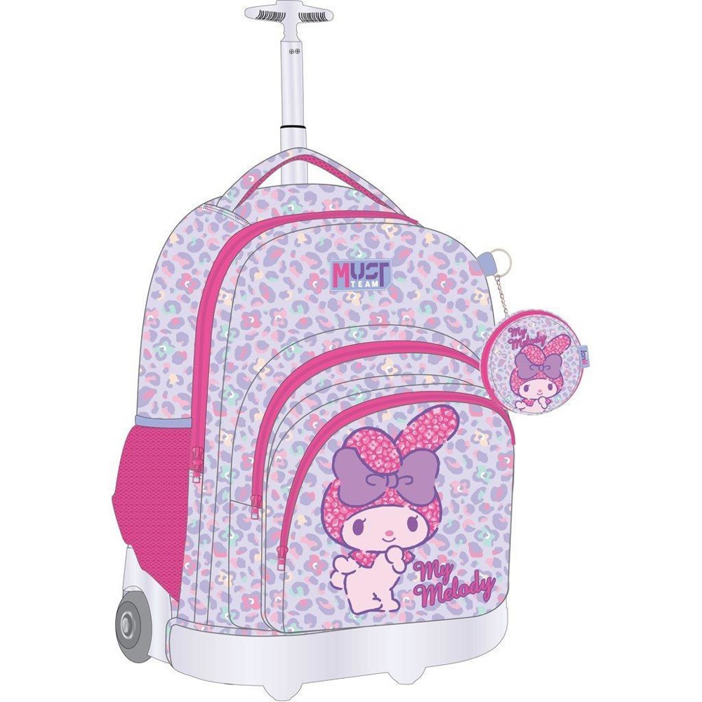 My Melody Must Σχολική Τσάντα Τρόλεϊ Δημοτικού (000490186)